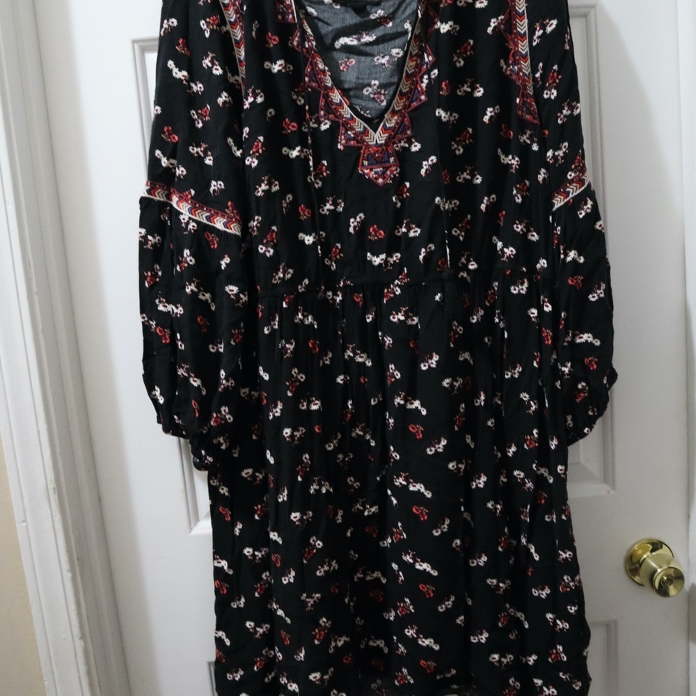 floral boho dress